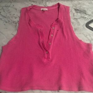 Pink Aerie tank top, XS,